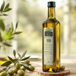 Huile d’olive biologique vierge extra extraite à froid