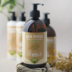 Bain douche au savon de Marseille à l'huile d'olive