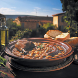 Cassolade au confit de canard à la provençale