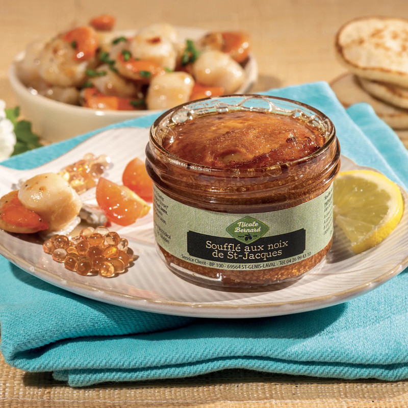 Soufflé aux noix de St-Jacques