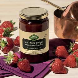 Confiture de fraises allégée en sucre (25% de sucre en moins)