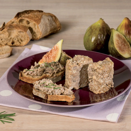 Terrine de faisan aux figues et au Muscat