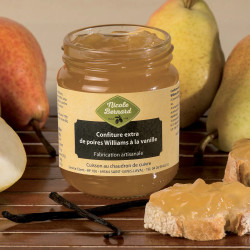 Confiture extra de poires Williams à la vanille