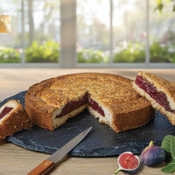 Gâteau fourré aux figues de Provence