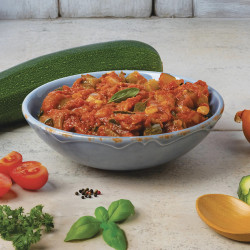 Courgettes mijotées au Basilic Bio