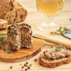 Terrine de sanglier à la sauge et au thym