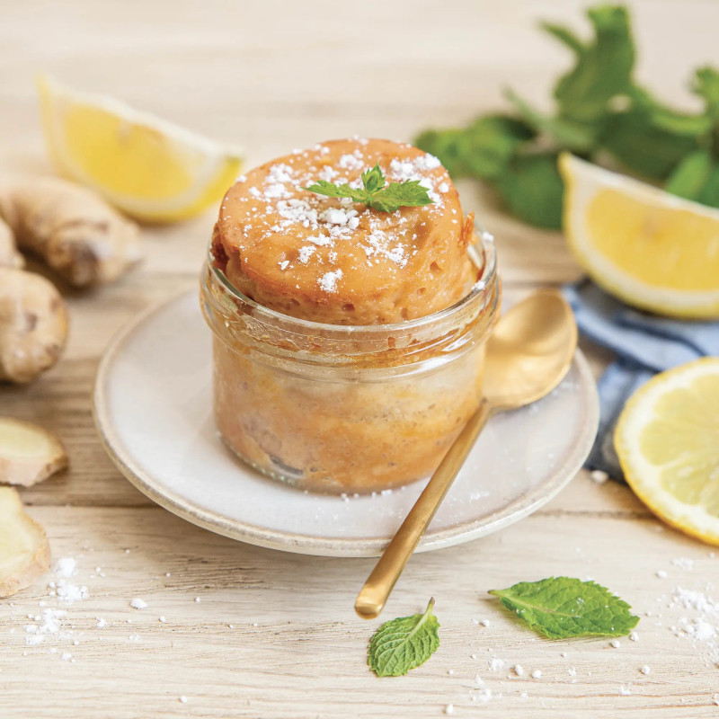 Soufflé au citron et gingembre