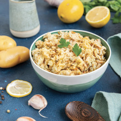 Ecrasé de pommes de terre au thon blanc Germon