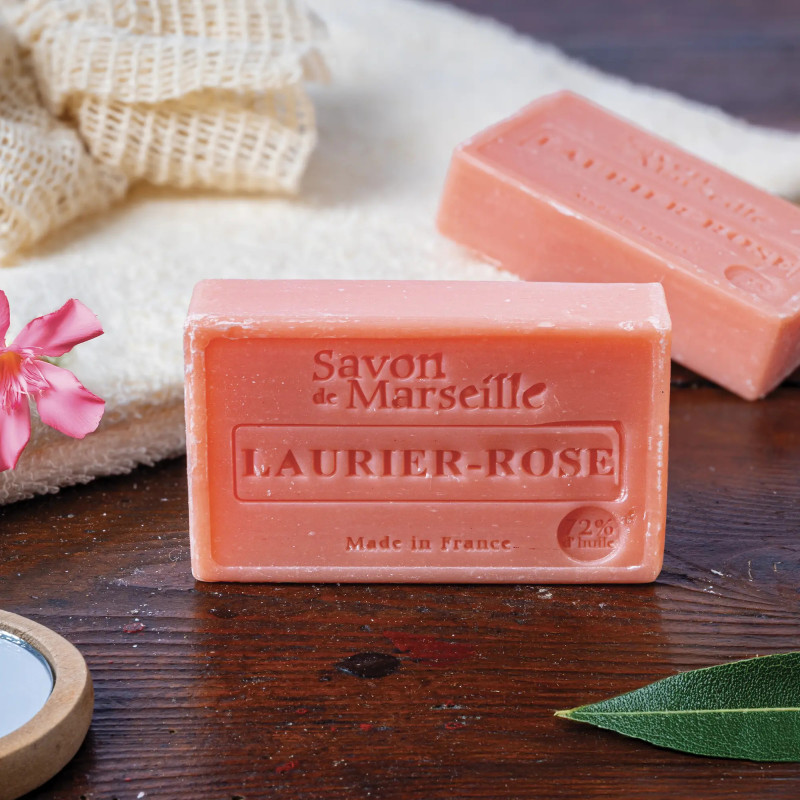 Savon de Marseille Laurier Rose
