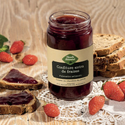 Confiture extra de fraises