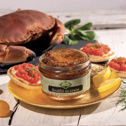 Soufflé de crabe