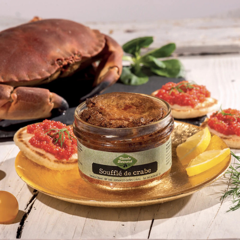 Soufflé de crabe
