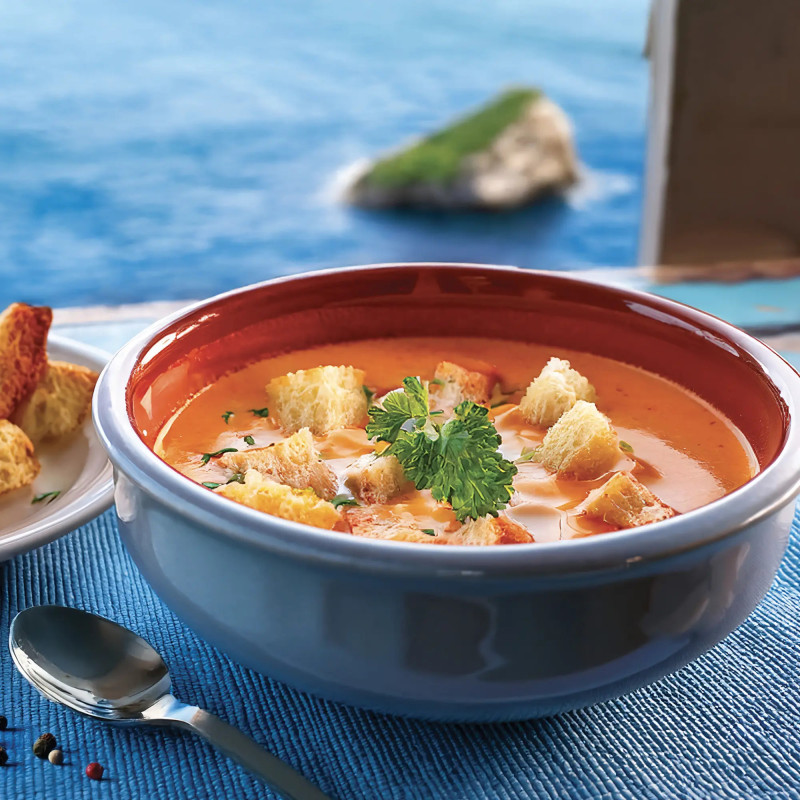 Soupe de poissons de Méditerranée