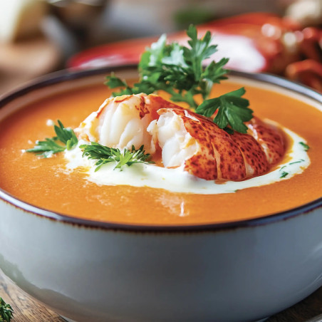 Soupe de langoustines