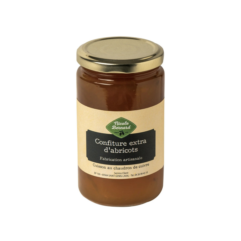 Pot de Confiture extra d'abricots