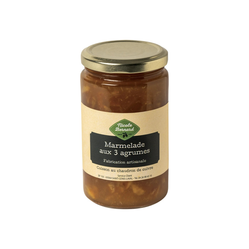 Pot de Marmelade aux 3 agrumes