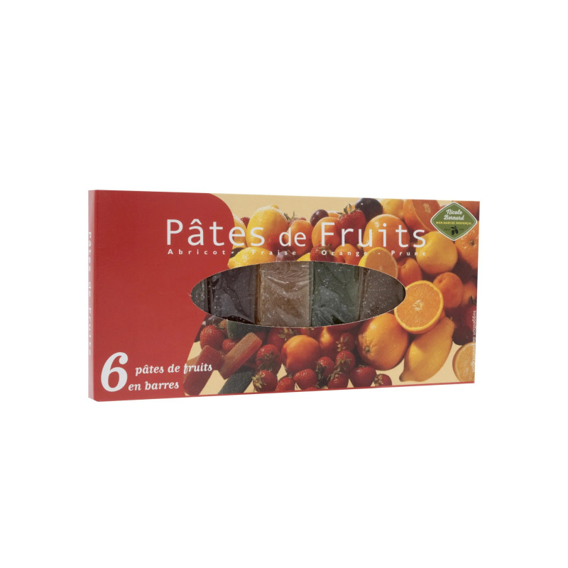 Etui de Pâtes de fruits (6 barres)