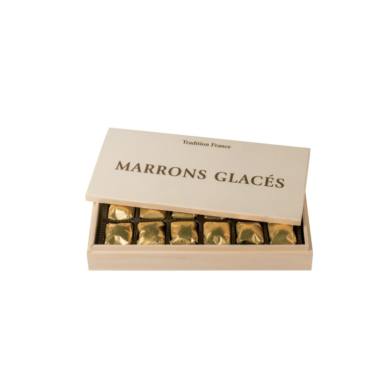 Boite de Marrons glacés