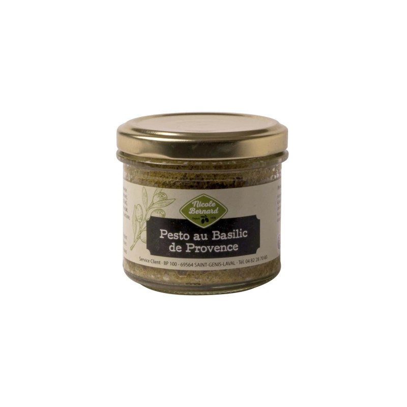 Bocal de Pesto au basilic de Provence