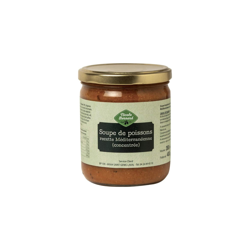 Bocal de Soupe de poissons de Méditerranée