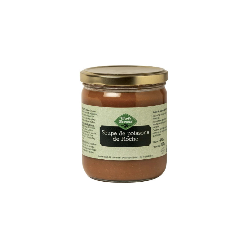 Bocal de Soupe de poissons de roche