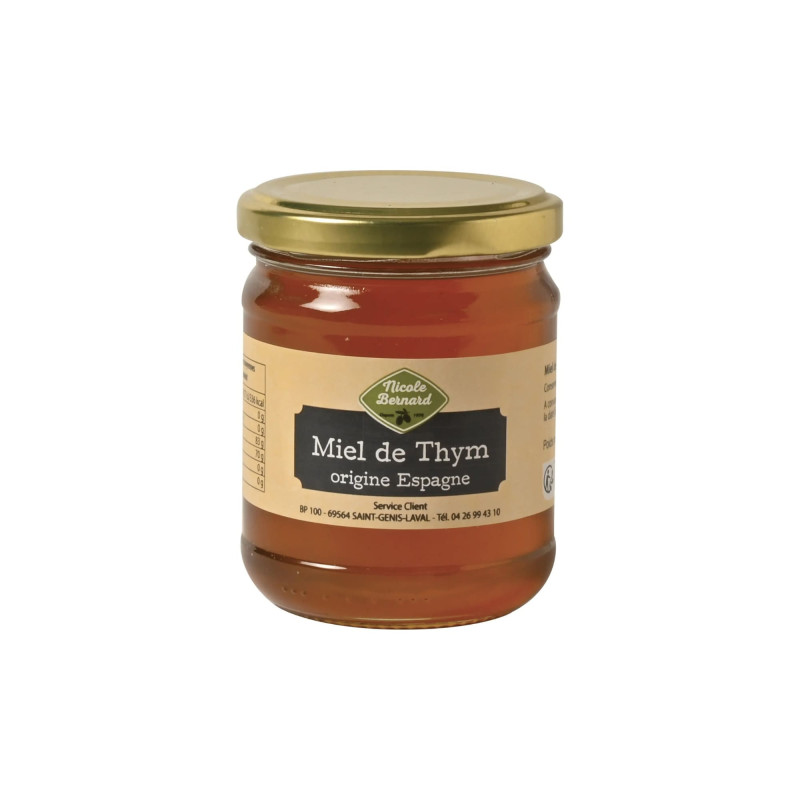 Pot de Miel de thym - Origine Espagne
