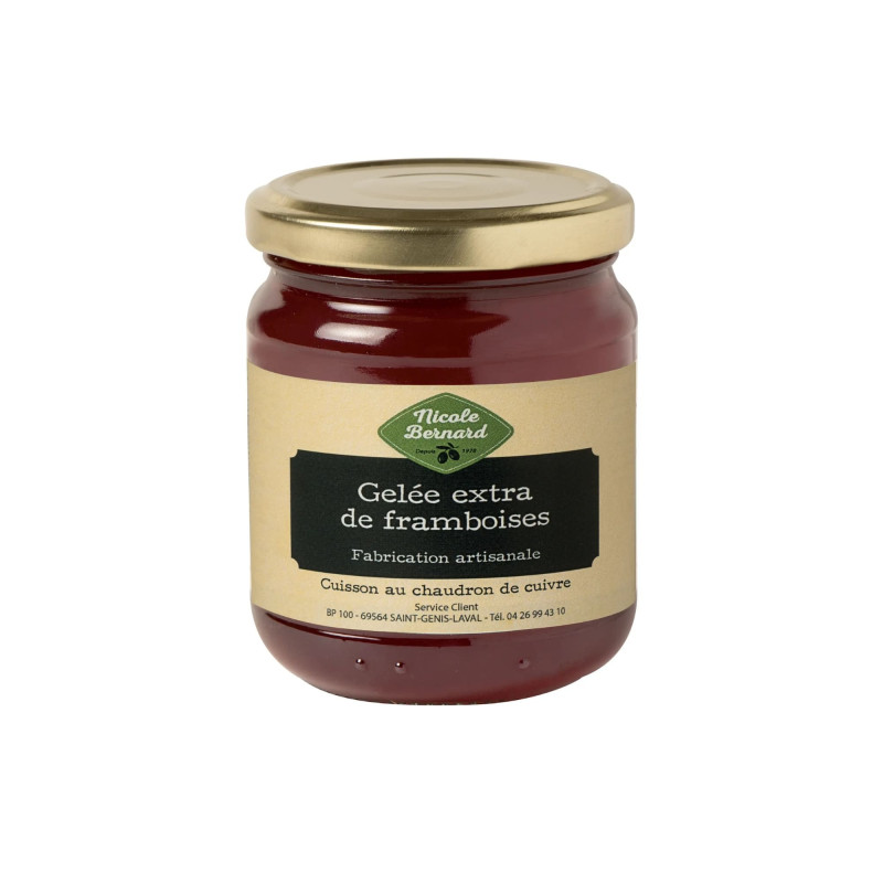 Pot de Gelée extra de framboises