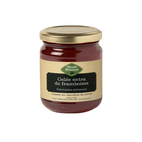 Pot de Gelée extra de framboises