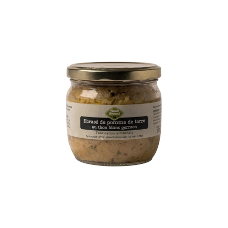Bocal d'Ecrasé de pomme de terre au thon blanc Germon