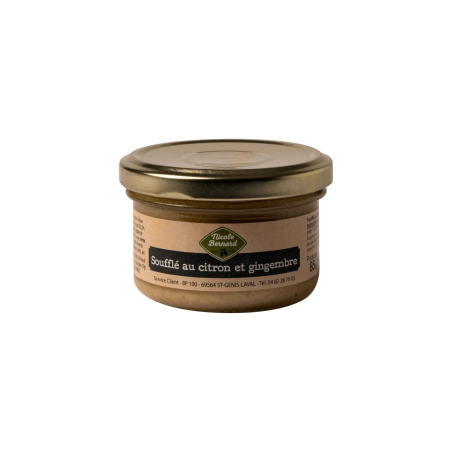 Bocal de Soufflé au citron et gingembre