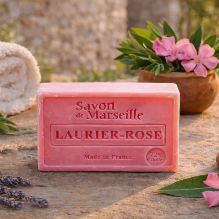 Savon de Marseille Laurier Rose