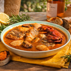 Marmite du pêcheur Bouillabaisse