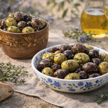 Méli-mélo d’olives