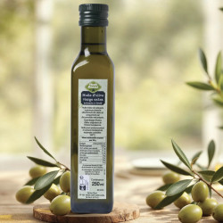 La bouteille d’huile d’olive de 250 ml