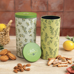 Lot de 2 boîtes de conservation en métal