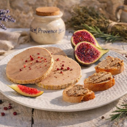 Spécialité de bloc de Foie Gras de canard aux figues