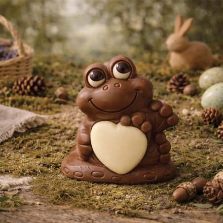 Fripouille la Grenouille rigolote  en chocolat au lait 100g