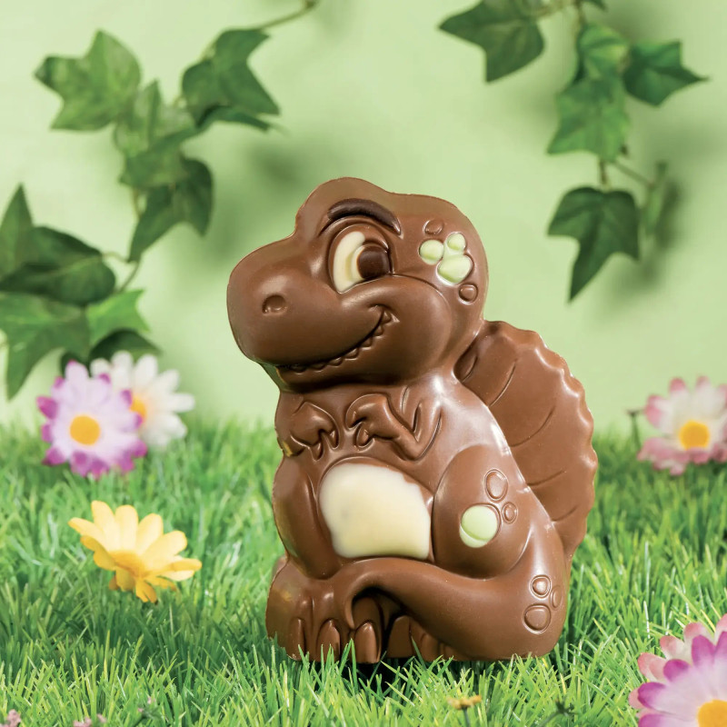 Igor le Dinosaure en chocolat au lait