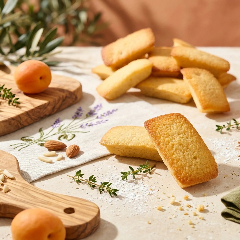 Les petits financiers aux abricots