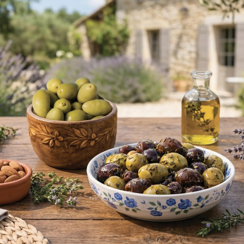 Assortiment d'olives
