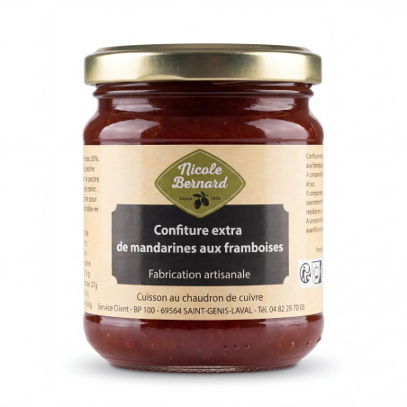 Confiture extra de mandarines aux framboises (2)