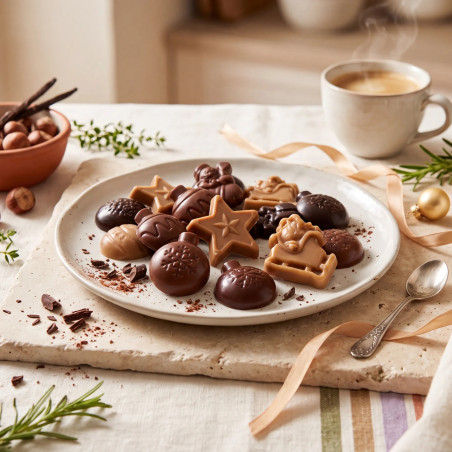 Les fritures de Noël assorties