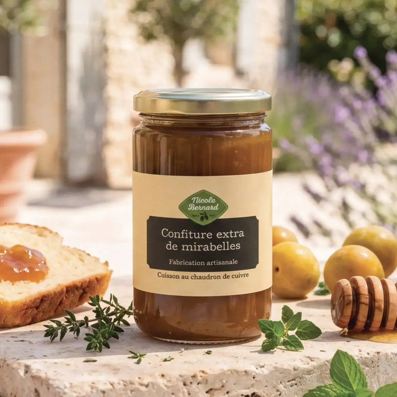 Confiture extra de mirabelles