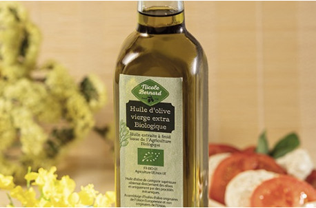 Huile d’olive biologique vierge extra extraite à froid