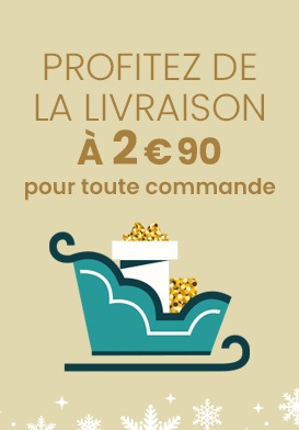 Livraison à 2€90 toute commande