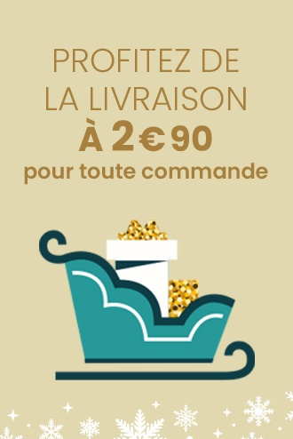 Livraison à 2€90 toute commande