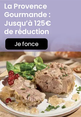 La Provence gourmande, jusqu'à 125€ de réduction 