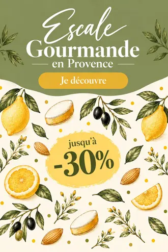 Escale Gourmande en Provence jusqu’à -30%