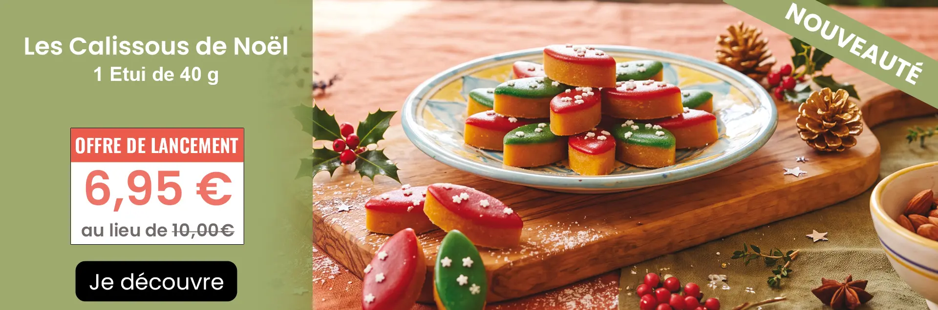 Offre de lancement calissous de Noël