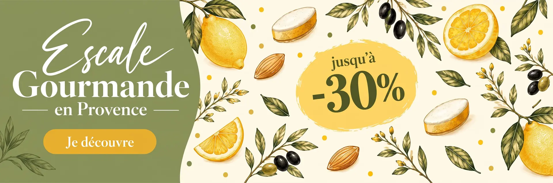 Escale Gourmande en Provence jusqu’à -30%